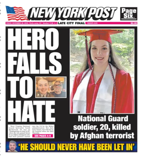 Cover of New York Post