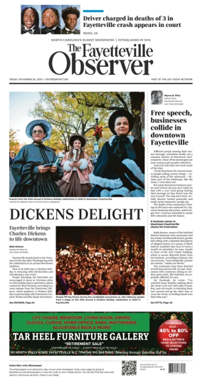 Cover of The Fayetteville Observer