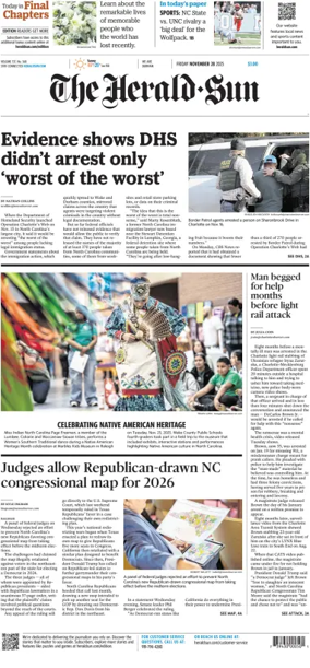 Cover of The Herald Sun