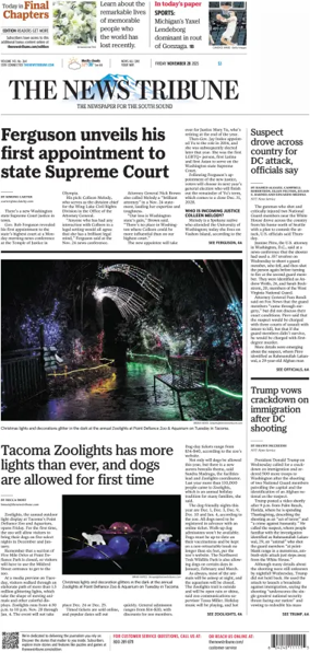 Cover of The News Tribune