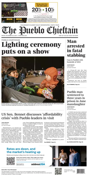 Cover of The Pueblo Chieftain