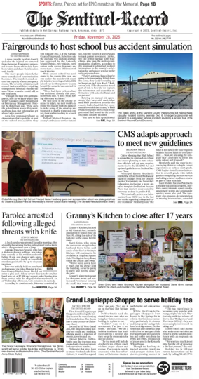 Cover of The Sentinel-Record