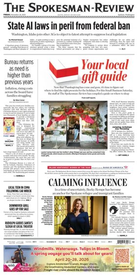 Cover of The Spokesman-Review (Spokane)