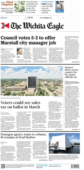 Cover of The Wichita Eagle
