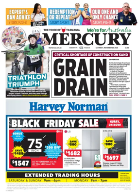 Cover of Mercury (Hobart)
