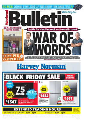 Cover of Townsville Bulletin