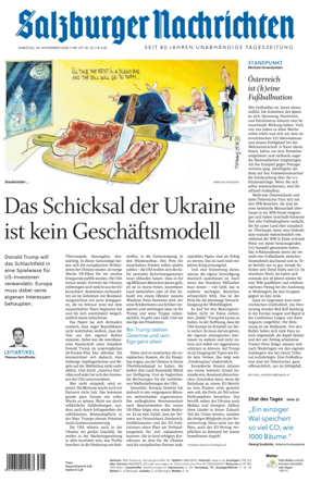 Cover of Salzburger Nachrichten