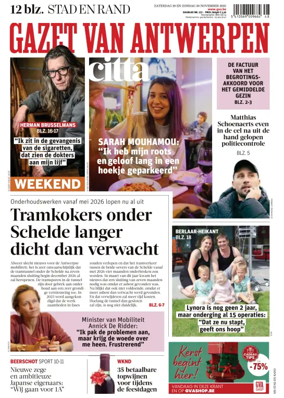 Cover of Gazet van Antwerpen Metropool Stad