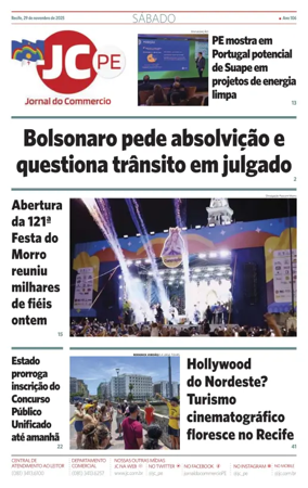 Cover of Jornal do Commercio