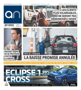 Cover of Acadie Nouvelle