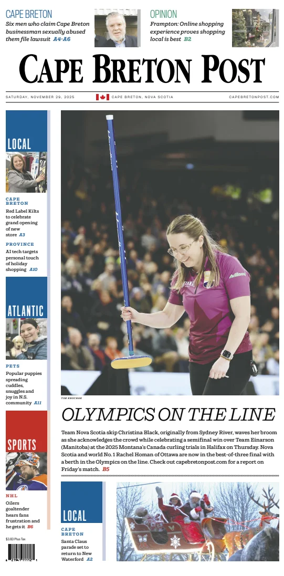Cover of Cape Breton Post