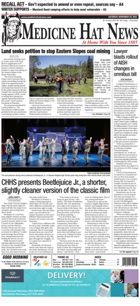 Cover of Medicine Hat News