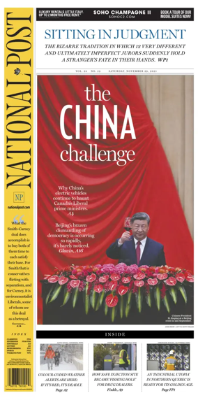 Cover of National Post - (Latest Edition)
