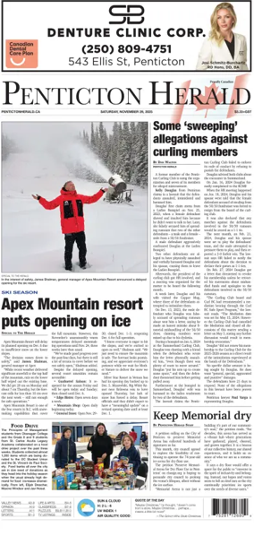 Cover of Penticton Herald