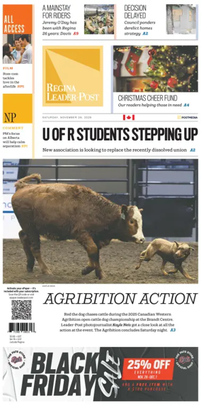 Cover of Regina Leader-Post