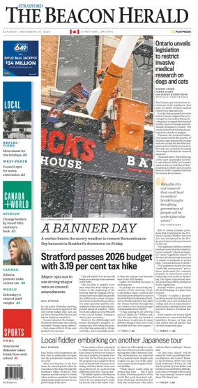 Cover of The Beacon Herald