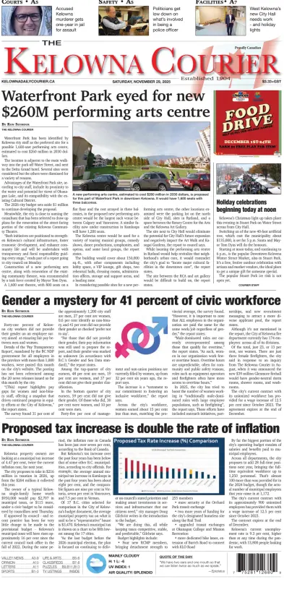 Cover of The Daily Courier