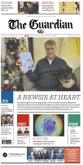 Cover of The Guardian (Charlottetown)