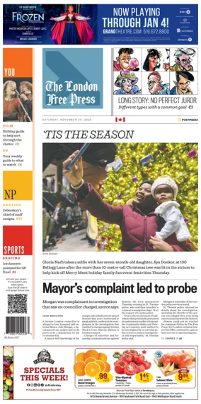 Cover of The London Free Press