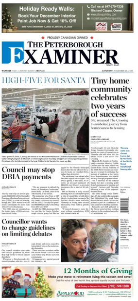 Cover of The Peterborough Examiner