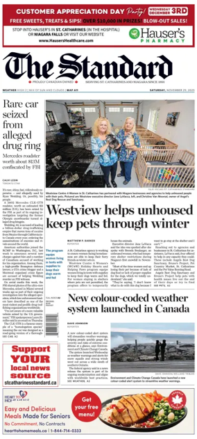 Cover of The Standard (St. Catharines)