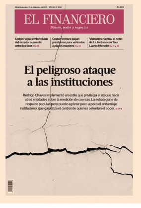 Cover of El Financiero (Costa Rica)