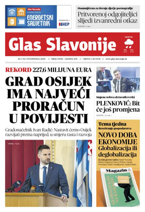 Cover of Glas Slavonije