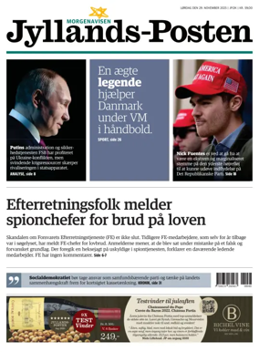 Cover of Jyllands-Posten