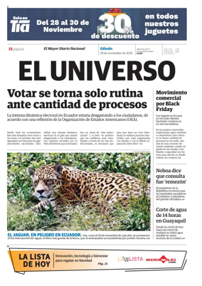 Cover of El Universo