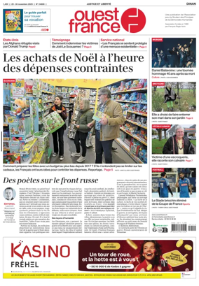 Cover of Ouest France (Dinan)