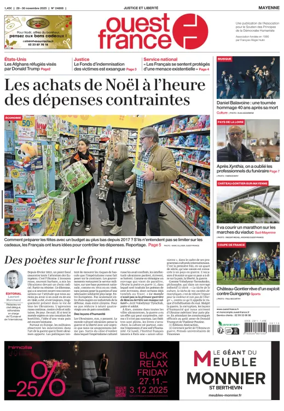 Cover of Ouest France (Laval)