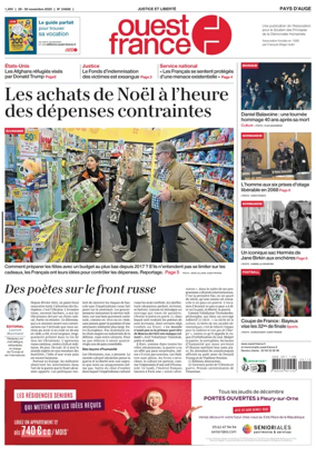 Cover of Ouest France (Pays d'Auge)