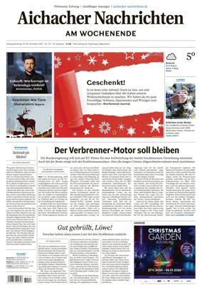 Cover of Aichacher Nachrichten