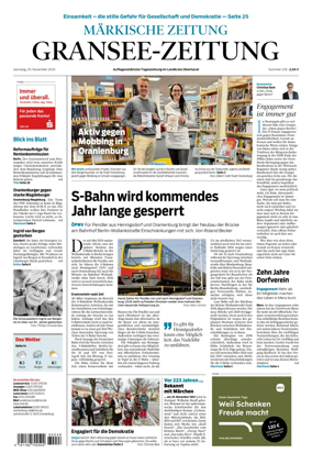 Cover of Gransee-Zeitung