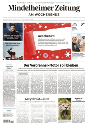 Cover of Mindelheimer Zeitung