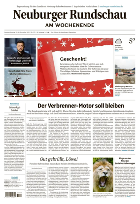 Cover of Neuburger Rundschau