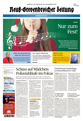 Cover of Neuss-Grevenbroicher Zeitung Neuss