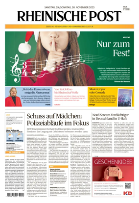 Cover of Rheinische Post – Düsseldorf Mitte/West/Ost/Nord/Süd