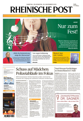 Cover of Rheinische Post Krefeld Kempen