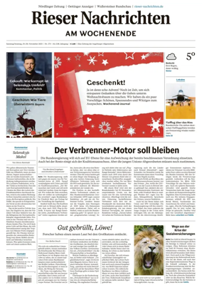 Cover of Rieser Nachrichten