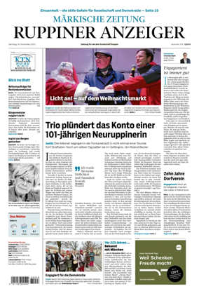 Cover of Ruppiner Anzeiger