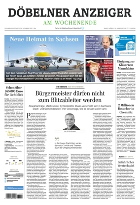 Cover of Sächsische Zeitung (Döbeln)