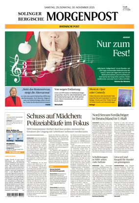 Cover of Solinger Bergische Morgenpost/Remscheid