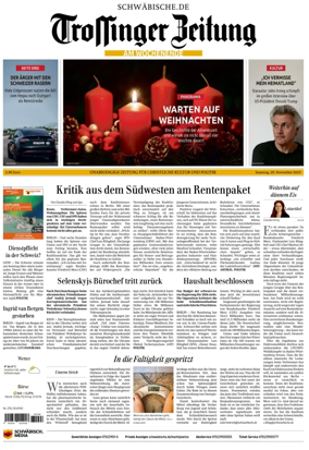 Cover of Trossinger Zeitung