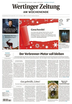 Cover of Wertinger Zeitung