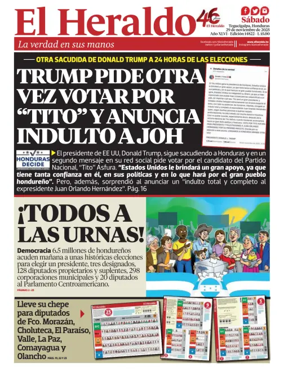 Cover of Diario El Heraldo