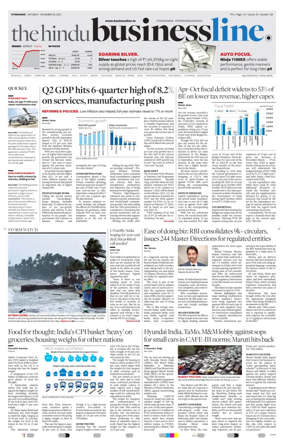 Cover of BusinessLine (Hyderabad)