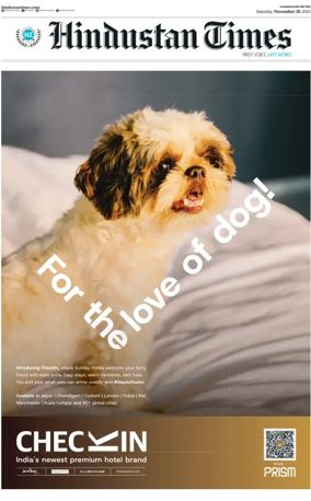 Cover of Hindustan Times (Bathinda)