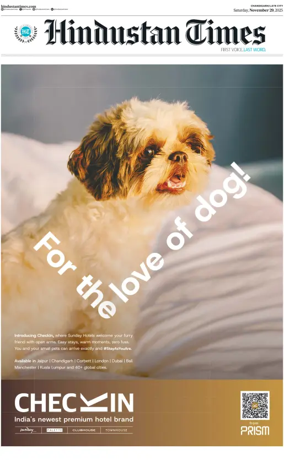 Cover of Hindustan Times (Jammu)