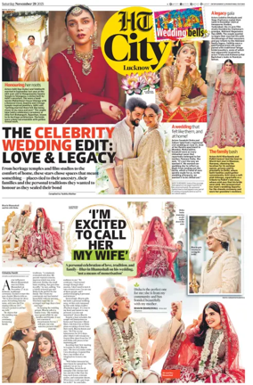 Cover of Hindustan Times (Lucknow) - Live